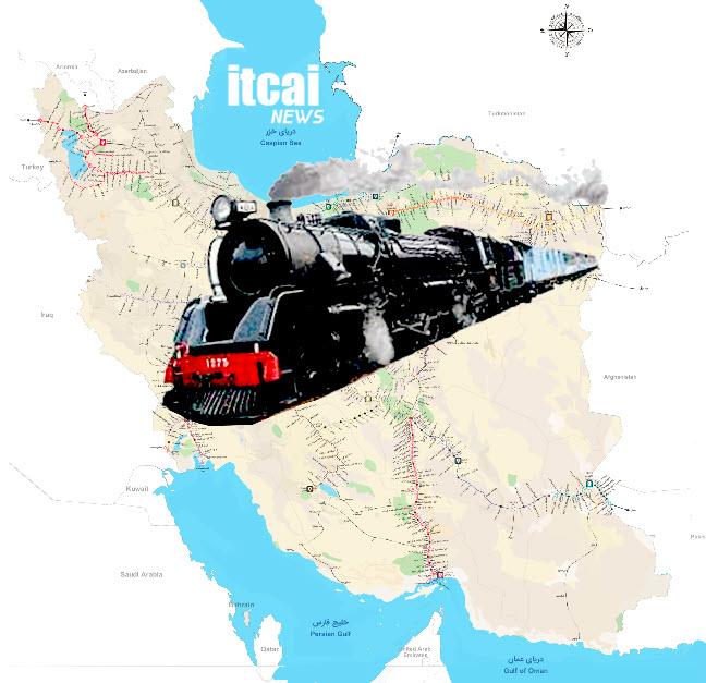 جامع ترین نقشه شبکه ریلی ایران