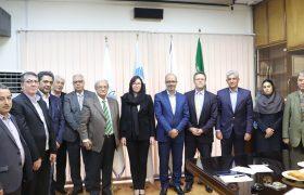 برگزاری نشست مشترک انجمن ایران با مدیران ارشد اتحادیه جهانی حمل و نقل بین المللی جاده ای (IRU )