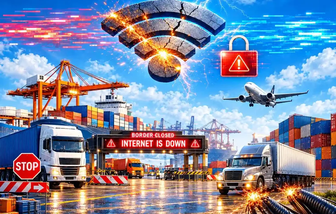 عنوان جستار:اختلال اینترنت و آسیب‌پذیری تجارت خارجی ایران؛ واردات، ترخیص و حمل‌ونقل بین‌المللی