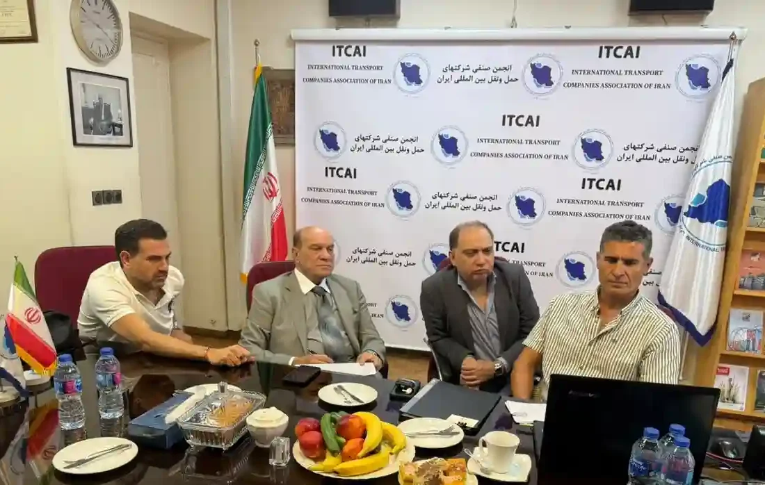 برگزاری نشست مشترک آنلاین انجمن صنفی شرکت‌های حمل‌ونقل بین‌المللی ایران و انجمن فورواردرهای آذربایجان